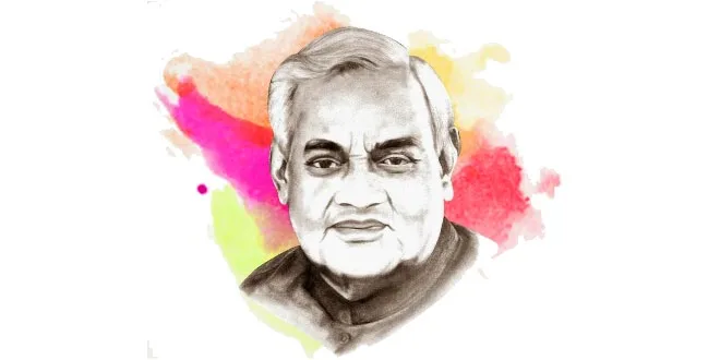 ArtStation - THE BELOVED MINISTER... Portrait of Late Sri Atal Bihari  Vajpayee!